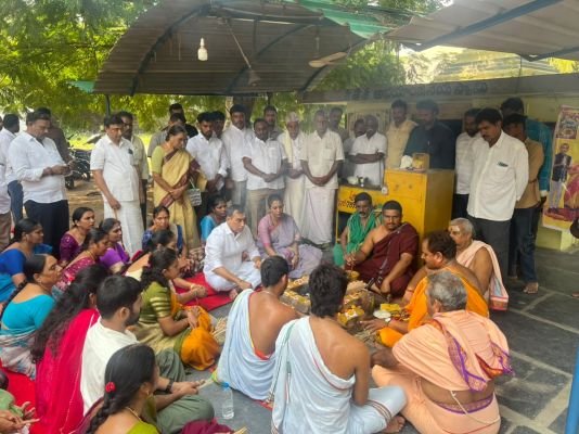 వరుణ యాగం లో కడప ఎమ్మెల్యే