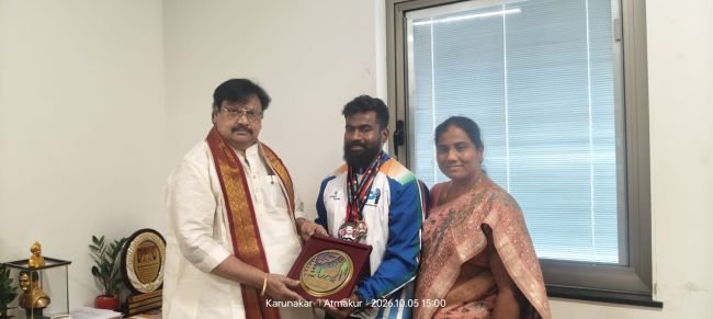 కామన్వెల్త్ గేమ్స్ స్వర్ణం సాధించిన శంకు కృపారావుకు వర్ల రామయ్య అభినందనలు