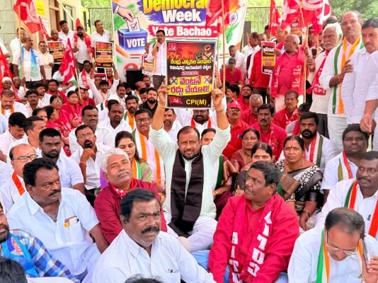 ఎస్‌ఐఆర్ అక్రమాలపై వజ్రేష్ యాదవ్ సమరశంఖం