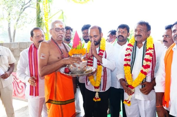 వరుణ యాగంలో పాల్గొన్న ఉదయగిరి శాసనసభ్యులు కాకర్ల సురేష్ ..!  