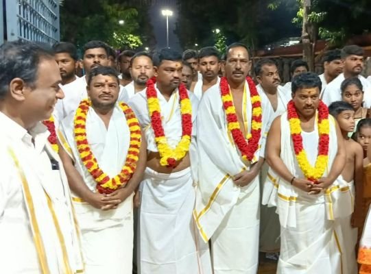 మల్లన్న సన్నిధిలో ఎస్టీ కమిషన్ సభ్యుడు వెంకటప్ప