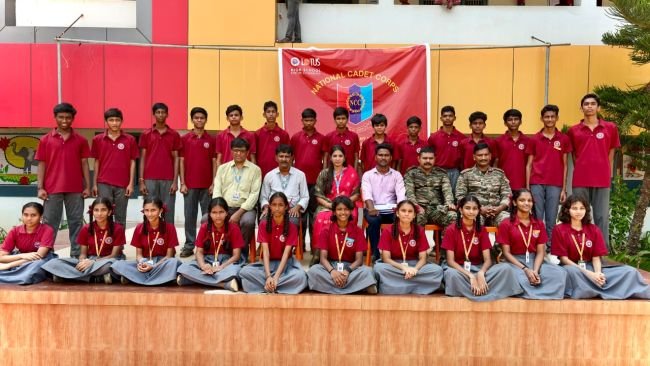 ఎన్ సీ సి కి అర్హత సాధించిన లోటస్ విద్యార్థులు