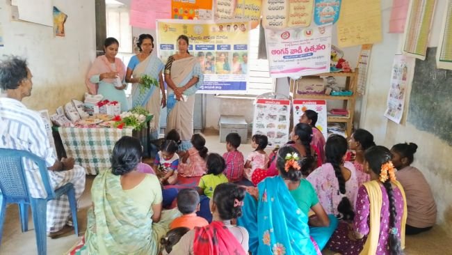 అంగన్వాడీ ఉత్సవం–పిఎం మాతృ వందన యోజనపై అవగాహన