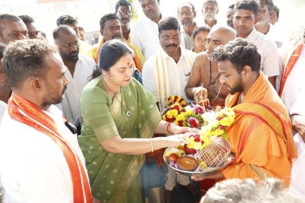వర్షాలు సమృద్ధిగా కురిసి రైతులు సుభిక్షంగా ఉండాలి: ఎమ్మెల్యే వేమిరెడ్డి ప్రశాంతి రెడ్డి 