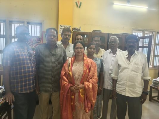 గూడూరు నియోజకవర్గంలో ఉమ్మడి నెల్లూరు జిల్లా గ్రంథాలయ సంస్థ చైర్ పర్సన్ శ్రీమతి మేకపాటి శాంతి కుమారి   విస్తృత పర్యటన