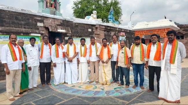 సంగమేశ్వర ఆలయంలో ఘనంగా వరుణ జపం, వరుణ యాగం