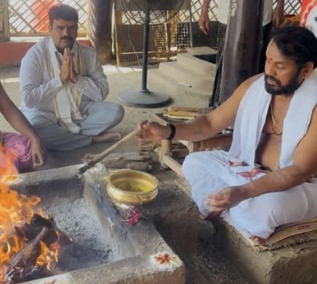 మహా వరుణ యాగాన్ని నిర్వహించిన ఎమ్మెల్యే ఎన్ఈఆర్ 