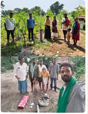 తాగు నీటి సమస్య తీర్చన సర్పంచ్..