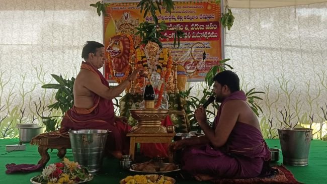 శ్రీ కోటదుర్గమ్మ ఆలయంలో వరుణయాగం