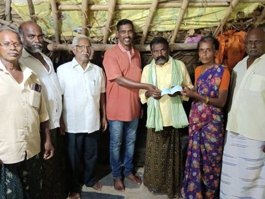 మానవత్వం చాటుకున్న శాలపాడు తెలుగుదేశం పార్టీ కార్యకర్తలు