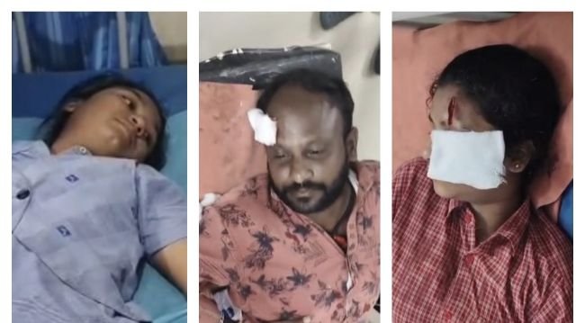 ఆర్టీసీ బస్సు–టాటా మ్యాజిక్ ఢీ