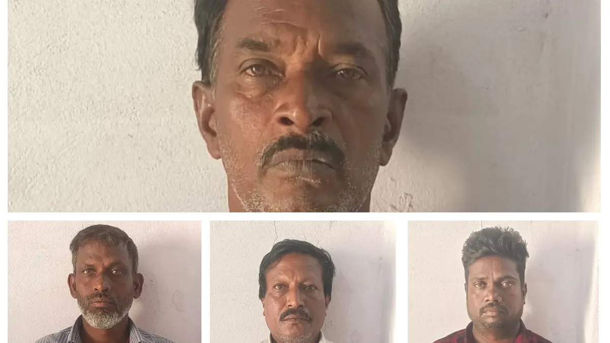 బర్రెల దొంగల ముఠా అరెస్టు