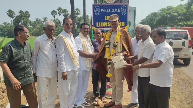 లయన్స్ క్లబ్ స్వాగత బోర్డులు ఏర్పాటు