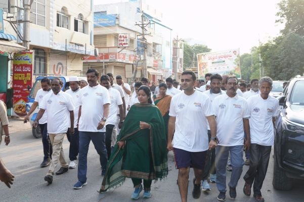2K -రన్ లో పాల్గొన్న మార్కాపురం శాసనసభ్యులు కందుల నారాయణ రెడ్డి