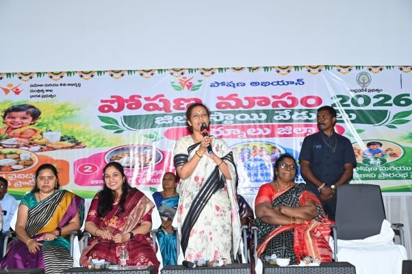 తల్లి, బిడ్డల ఆరోగ్య పరిరక్షణకు పోషకాహారం కీలకం* 