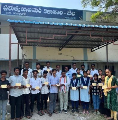 బేల మీదుగానే రైల్వే లైన్ నిర్మించాలి.