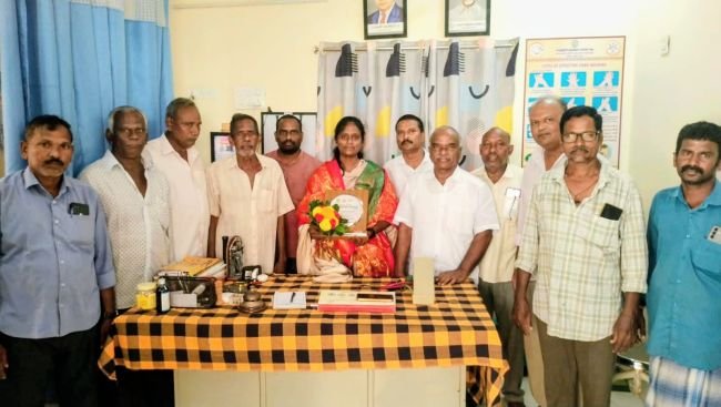 డాక్టర్ హేమాక్షి ని ఘనంగా సన్మానించిన బూర్జ గ్రామస్తులు