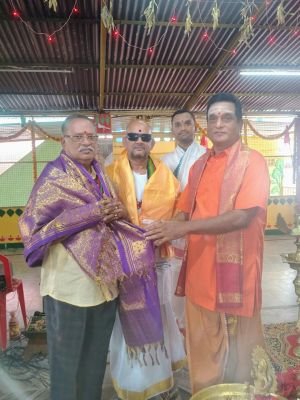 సూర్య పీఠంలో పండిత సత్కారం