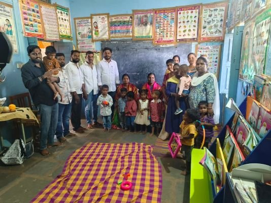 నోములలో 'సేవా సంకల్పం అంగన్ మిలాన్' కార్యక్రమం