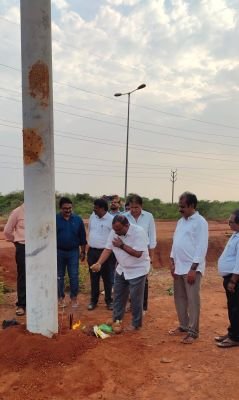 బిర్లను ఇండస్ట్రీస్‌కు... ప్రత్యేక 33 కేవీ ఫీడర్ పనులకు శ్రీకారం...