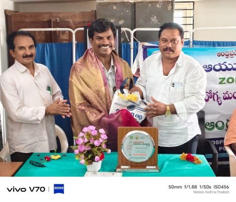 డా కరుణాకర్ కి ఘనసత్కారము