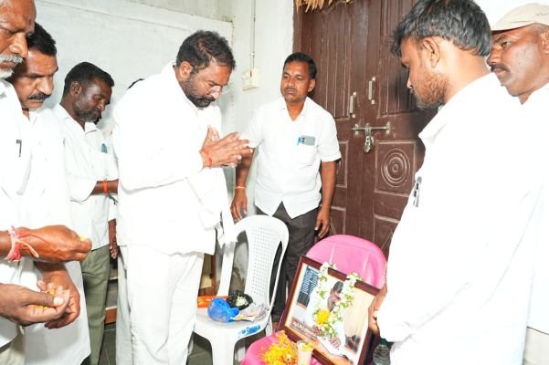 సర్పంచ్ ముద్ద రాములు మృతి తీరని లోటు  :  మంత్రి  డాక్టర్ వాకిటి శ్రీహరి 