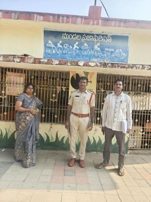 అతి సున్నిత పోలింగ్ కేంద్రాల పరిశీలన...