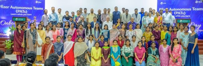 గ్రామీణ మహిళలకు గీతం, ఫైజర్ సంయుక్త శిక్షణ 