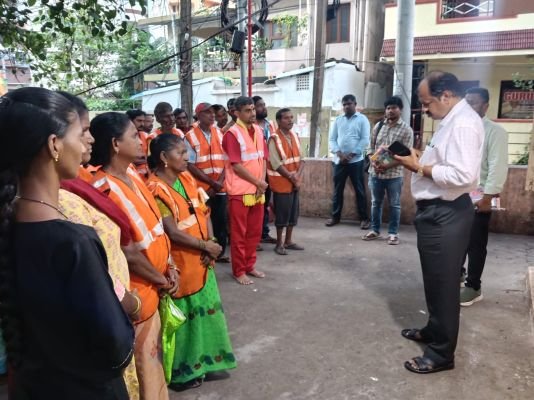 పారిశుధ్యం పరిశుభ్రంగా ఉండాలి అడిషనల్ కమిషనర్ నల్లనయ్య