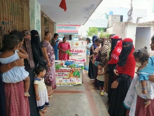 అంగన్వాడీ ముగింపు వారోత్సవాలు ఘనం