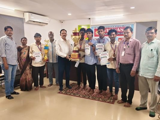 6వ వైఎస్‌పీఏ నేషనల్ ఫెడరేషన్ కప్‌లో విశ్వసాయి విద్యార్థుల సత్తా