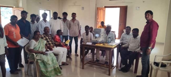 మరిపెడలో ఉచిత నేత్ర వైద్య శిబిరం