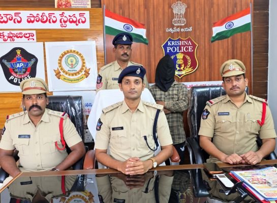 ఉయ్యూరులో బాలికపై అత్యాచారం.. నిందితుడి అరెస్ట్