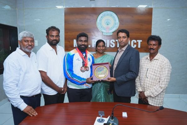 పీ4 స్ఫూర్తికి ఘన విజయం.. కృపారావుకు బంగారు పతకం