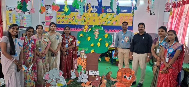నారాయణ స్కూల్ లో స్టూడెంట్ లెడ్ కాన్ఫరెన్స్ వేడుక