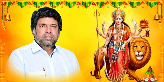 భవాని మాలదారులకు బిక్ష వడి ఏర్పాటు