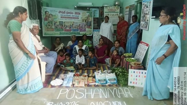 సమతుల్యమైన పోషకాహారం అందించడమే లక్ష్యం సూపర్వైజర్ సుభద్రమ్మ