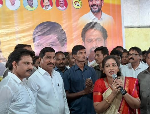 సీఎం చంద్రబాబుకు ప్రియశిష్యుడు కావడంతో పర్చూరుకు ఎన్నో అభివృద్ధి పనులు: హోం మంత్రి అనిత