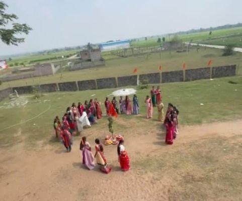 ప్రభుత్వ జూనియర్ కళాశాలలో  ఏబీవీపీ ఆధ్వర్యంలో ఘనంగా బతుకమ్మ సంబరాలు.....