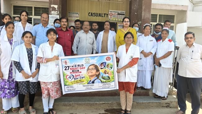 జీవించినంత  కాలం ప్రతి ఒక్కరు  కంటిచూపూను కలిగి ఉండాలి.. జనరల్ ఆసుపత్రి సూపర్డెంట్ డాక్టర్ పి.సుప్రియ..*