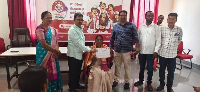 టీబీ రహిత గ్రామంగా బచ్చాయిపల్లికి గుర్తింపు