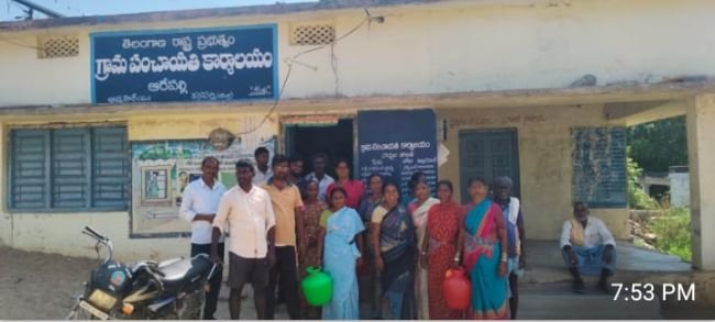స్టేషన్ రోడ్డులో నీళ్ళు రావడం లేదు