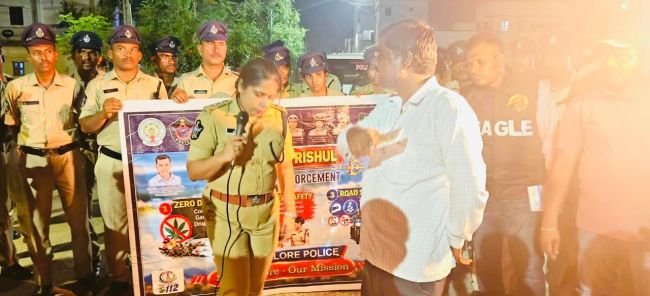 నవాబుపేట పోలీస్ స్టేషన్ పరిధిలోని కిసాన్ నగర్ లో  కార్డన్ అండ్ సెర్చ్ ఆపరేషన్