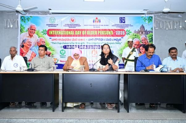 వృద్ధుల గౌరవం, ఆరోగ్యం, భద్రతకు ప్రాధాన్యత ఇవ్వాలి