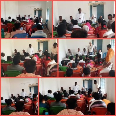 రైతుల సంక్షేమానికి ప్రాధాన్యత ఇవ్వాలి పీఏసీఎస్ చైర్మన్ చుంచు శ్రీనివాస్ 