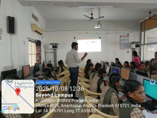 అనంతలక్ష్మి ఇంజనీరింగ్ కళాశాలలో బాలికలకు  ఉన్నత విద్యపై అవగాహన