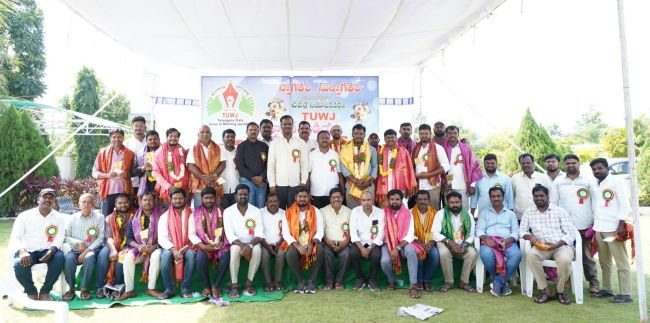 టీయూడబ్ల్యూజే (ఐజేయూ) చేవెళ్ల ఎలక్ట్రానిక్ మీడియా అధ్యక్షుడిగా పడమటి నరేందర్ రెడ్డి ఏకగ్రీవ ఎన్నిక