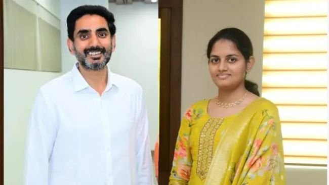 మంత్రి నారా లోకేశ్‌ను కలిసిన   యువ చెస్ కెరటం చల్లా నిహారిక