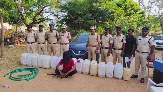 వాహనాలే లక్ష్యంగా డీజిల్ చోరీకి పాల్పడిన నిందితుడి అరెస్టు*