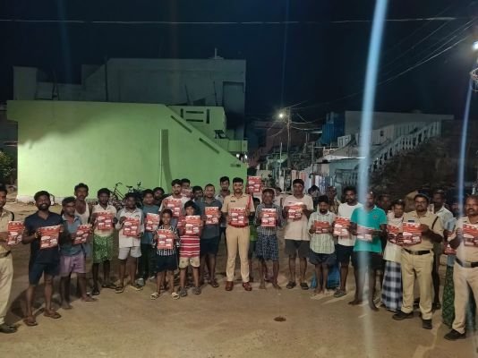 త్రిశూల్ కార్యక్రమంలో భాగంగా రంగారాయపురంలో పోలీసుల అవగాహన సమావేశం